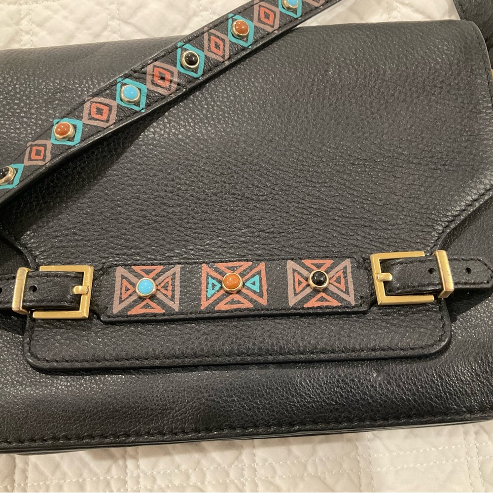 Vince Camuto Black Leather Bag